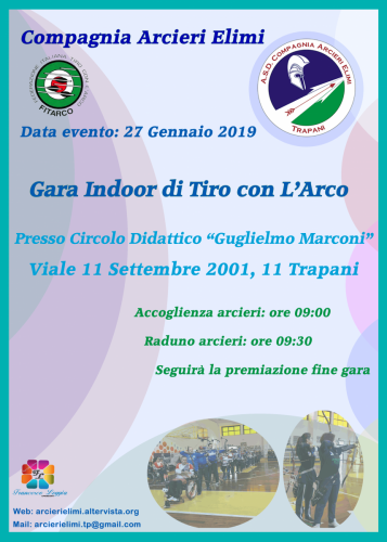 Compagnia Arcieri Elimi - Gara Indoor - Trapani - 27_01_2019_2