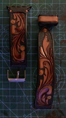 Creazioni Artigianali Savalli - Cinturino in pelle per orologio 